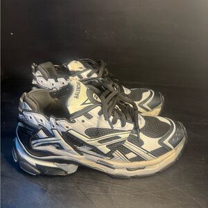 Balenciaga Monochrome Athletic Shoes